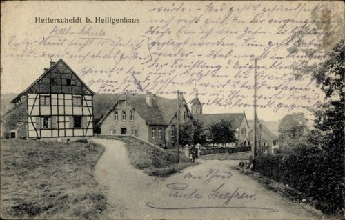 Hetterscheidt heiligenhaus - ak,