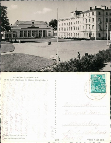 Ansichtskarte heiligendamm bad - ansichtskarte, heiligendamm-bad