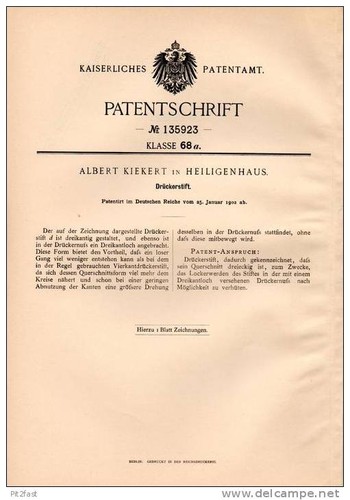 Original patentschrift a - original,