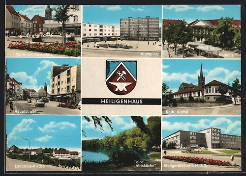 Heiligenhaus niederrhein - ak,