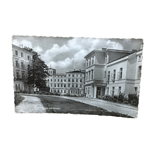 Postkarte heiligendamm haus - ak,