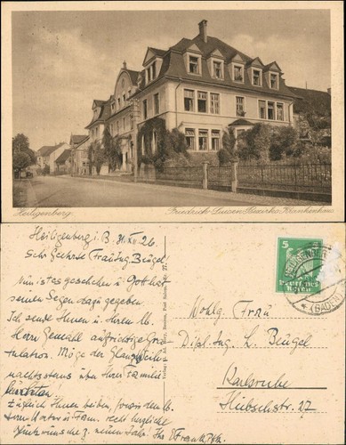 Ansichtskarte heiligenberg - ansichtskarte,