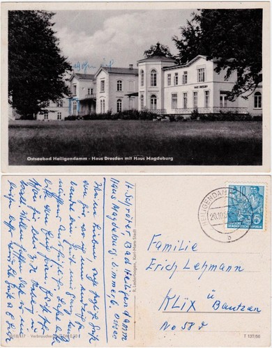 Ansichtskarte heiligendamm bad - ansichtskarte, heiligendamm-bad