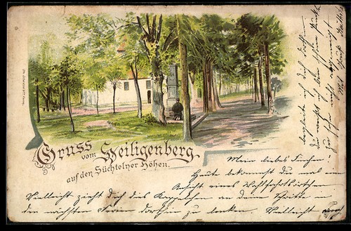 Lithographie viersen gasthaus - lithographie,