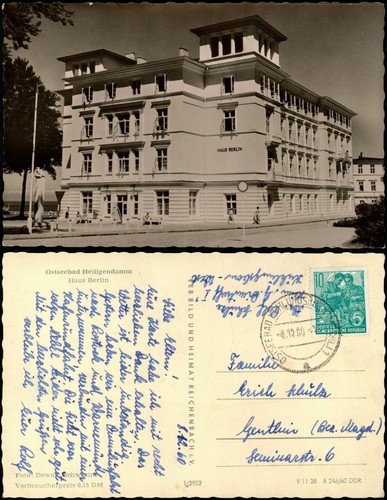 Ansichtskarte heiligendamm bad - ansichtskarte, heiligendamm-bad