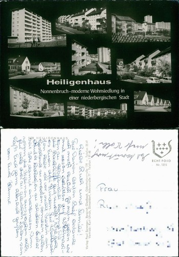 Ansichtskarte heiligenhaus - ansichtskarte,