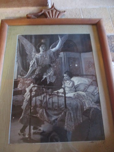 Antikes altes heiligenbild - altes,