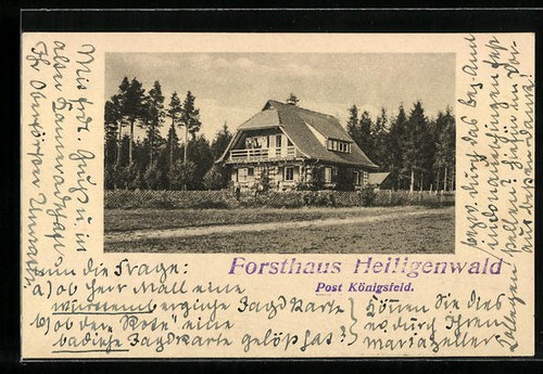 Königsfeld ansichtskarte - königsfeld,,