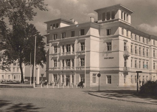 Alte ansichtskarte seebad - alte,